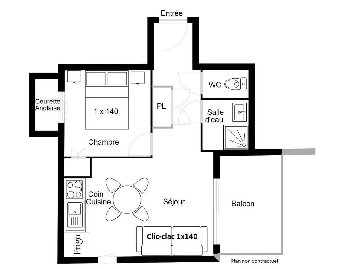Lejlighed Appartement Cosy Avec Piscine - 4 Pers, Balcon, Parking - Pres Des Saisies - Fr-1-594-156 Villard-sur-Doron